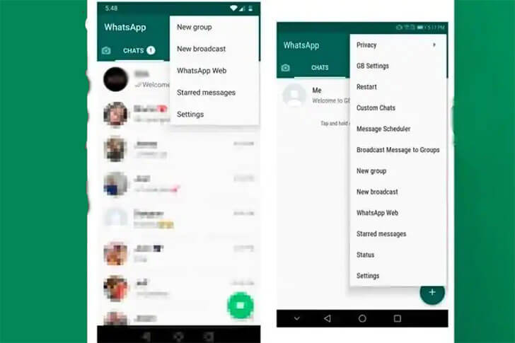 Telecharger WhatsApp GB Gratuit Android